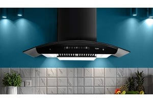 Kitchen hood chimney